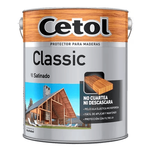 Pintura Para Madera Cetol Satinado Al Aguarras 4 lt