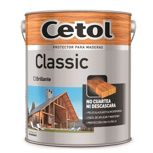Pintura Para Madera Cetol Brillante Al Aguarras 4 lt