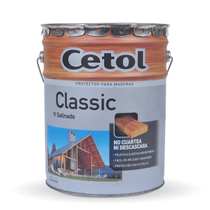 Pintura Para Madera Cetol Satinado Al Aguarras 20 lt