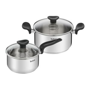 SET 4 PIEZAS TEFAL -PRIMARY (CACEROLA CTAPA 16CM  OLLA CTAPA 20CM) (E308S474)