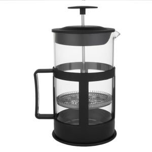 Cafetera De Vidrio 800ml Negra