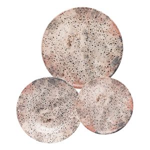 Set Vajilla Platos Playos Hondos Postre Decorados Oxford X12