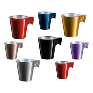 Juego X 8  Flashy Colour Luminarc Expresso + Longo Nespresso