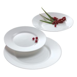Juego Vajilla Platos Templados Luminarc Everyday Set X18