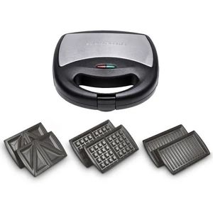 Sandwichera Ultracomb 3 En 1 placas intercambiables 750 W SW-2801