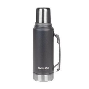 Termo Waterdog Ombu Acero Inox 1 Lt Dark Grey OMBU1000DGF