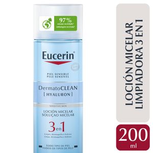 Loción Facial  Dermatoclean Micelar 3en1 Con Ácido Eucerin