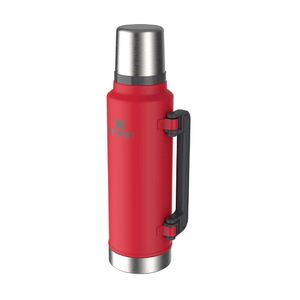 Termo Stanley Clásico Lava 1.4 Lts c/ Tapon Pico Cebador y Asa Plegable