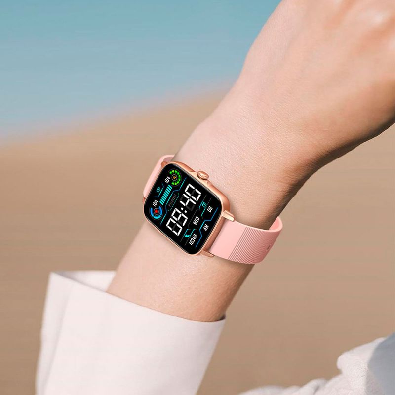 Colmi p8 best sale smartwatch rose gold