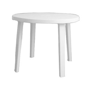Mesa Redonda Blanca D/90 (40050)