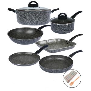Bateria Cacerola Olla Sartén Bifera Sarten Wok Aston