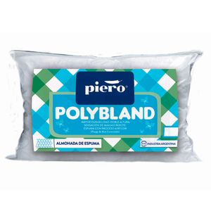 Almohada de Espuma Piero Polybland Doble 65 x 35 cm