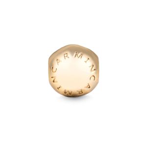 Dije Carmín Insignia de Plata 925 baño Dorado