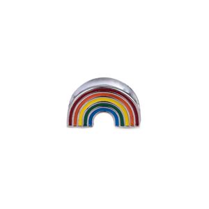 Dije Carmín Rainbow de Plata 925