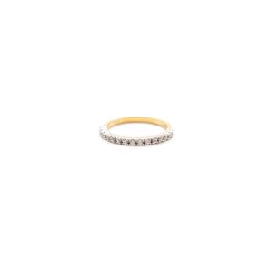 Anillo Carmín Sin Fin de Plata 925