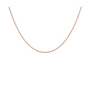 Cadena Carmin Oro Rosa