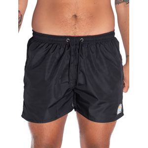 Short de Baño Hang Loose Voley Hombre Moda Negro