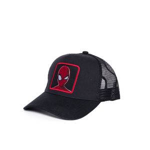 Gorra Jack Lee Spiderman Unisex Moda Negro