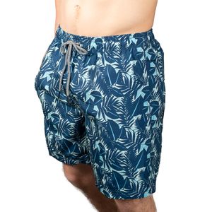 Short de Baño Flash Hombre Moda Azul
