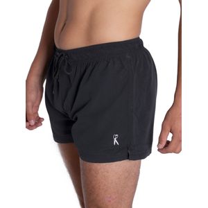 Short de Baño Flash Punta Hombre Moda Negro