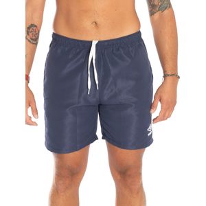 Bermuda Umbro Plana Hombre Moda Azul Marino