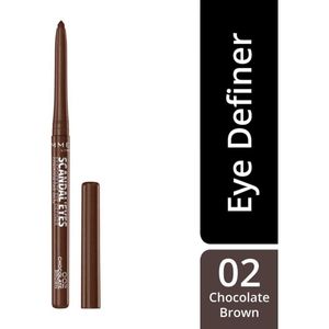 Delineador De Ojos  Exagerate Automático 212 Marro Rimmel