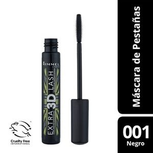 Máscara De Pestañas Rimmel Extra 3d Lash 8ml Color Extreme Black