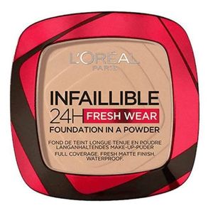 Base En Polvo L'oréal Paris Infaillible 24hs Fresh Wear Tono True Beige