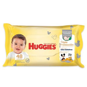 Toallitas Húmedas Huggies Triple Protección Oleo Calcáreo 48 U