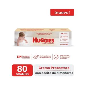 Crema Protectora Huggies Con Aceite De Almendras 80g