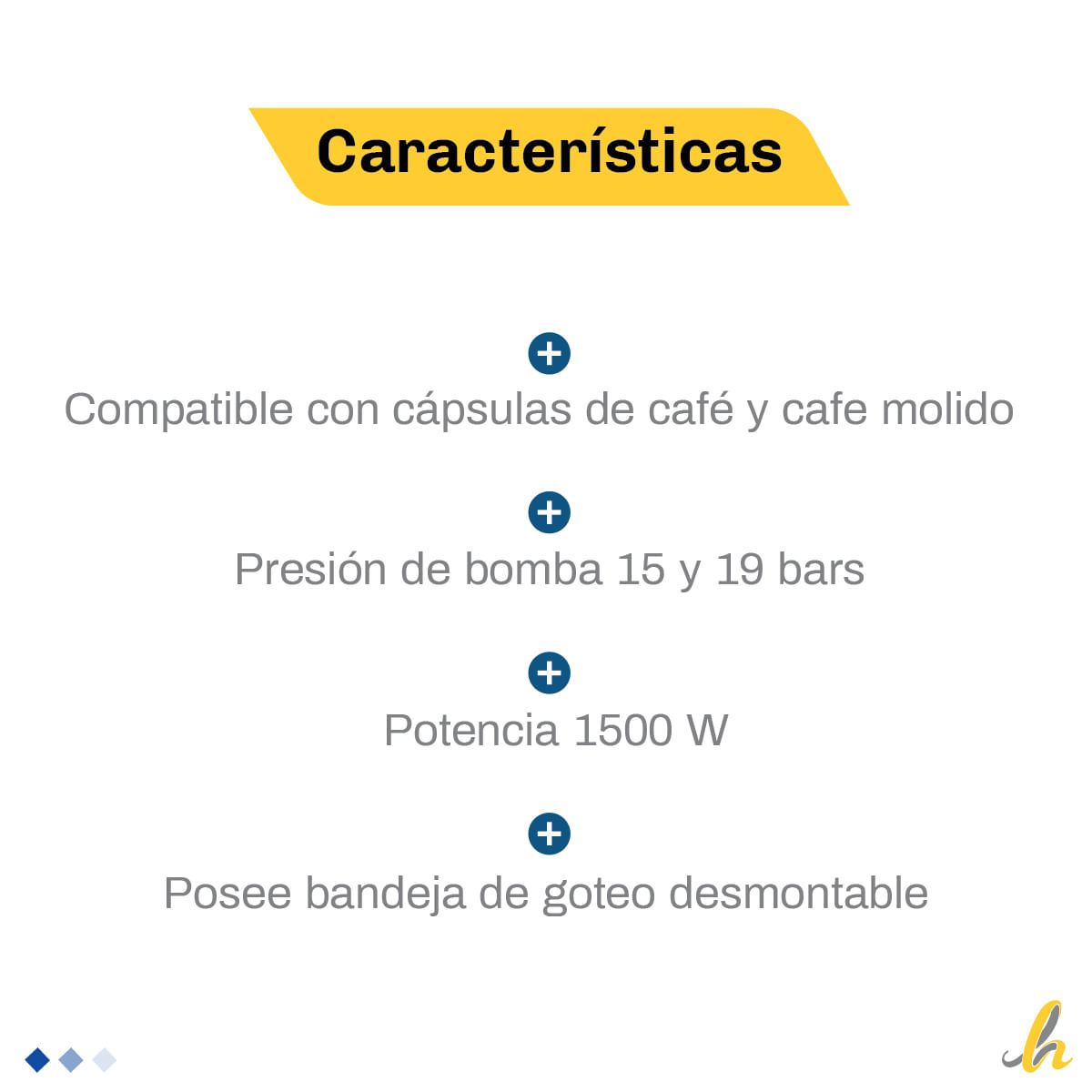 Cafetera Kanji Nescafe Dolce Multicapsula Espresso 1500 W
