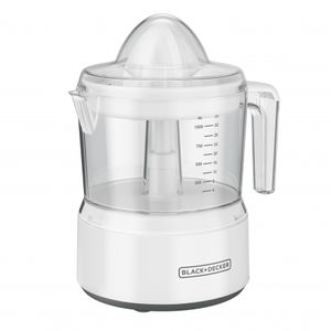 EXPRIMIDOR DE CITRICOS CON REGULADOR DE PULPA BLACK + DECKER