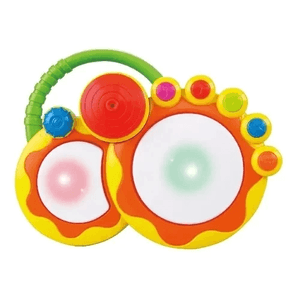 Juguete Tambor Musical Interactivo C/Luces Y Sonido Poppi 6752