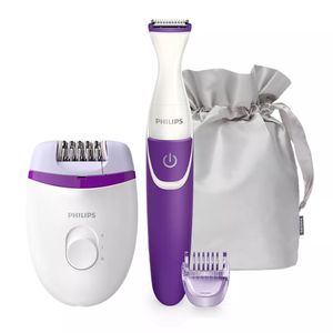 Set Depiladora Satinelle Essential Con Recortador Philips BRP505/00