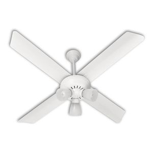Ventilador De Techo Severbon Vta 420 Blanco Con Luz