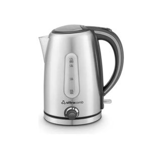 Pava Jarra Electrica 1,7l Ultracomb Pe-4916   2000w Mate Acero