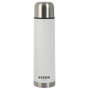 Termo Bala Acero Inox Doble Capa Termica 750 ml Blanco ASTON