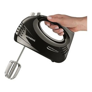 Batidora De Mano Electrica Mondial B-36 Practica Negra 350w