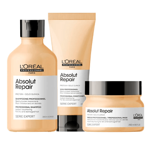Kit Absolut Repair Shampoo + Acond. + Máscara Loreal Professionnel