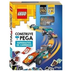 LEGO - CONSTRUYE Y PEGA SUPERAUTOS DE CARRERAS (CAJA) - CATAPULTA