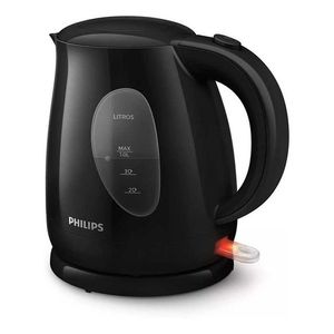 Pava Eléctrica Philips Hd4695/90 1 Litro 2200 Watts Negro