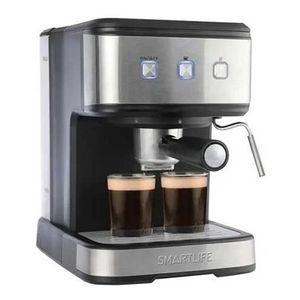 Cafetera Express Smartlife  2 En 1 Cafe Molido Y Capsulas