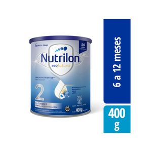 Leche De Fórmula En Polvo Sin Tacc Nutricia Bagó Nutrilon Profutura 2 En Lata De 1 De 400g - 6  A 12 Meses