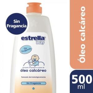 Oleo Calcáreo Nueva Formula Mas Suavidad Estrella Baby 500ml Fórmula Con Extracto De Algodón
