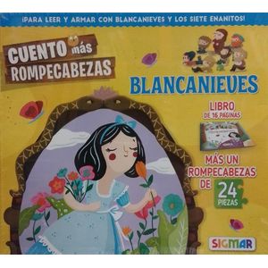 BLANCANIEVES CUENTO MAS ROMPECABEZAS - SIGMAR