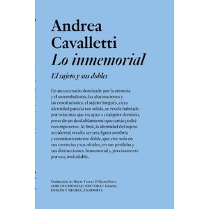 LO INMEMORIAL - CAVALLETTI, ANDREA
