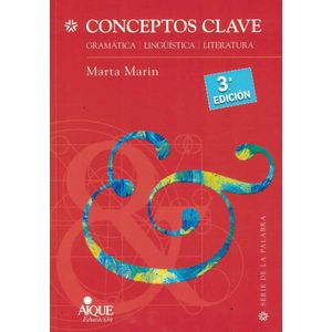 CONCEPTOS CLAVE - MARIN, MARTA