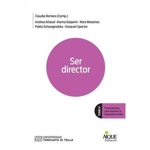 SER DIRECTOR- TOMO V - ROMERO, CLAUDIA