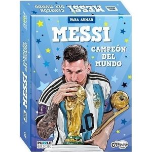 MESSI PARA ARMAR - CAMPEON DEL MUNDO (CAJA) - CATAPULTA