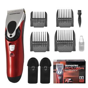 Máquina de Corte Recargable 2 baterías Advanced Power Red Titanium Technology Teknikpro
